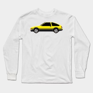 AE86 Pixelart Long Sleeve T-Shirt